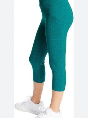 lululemon athletica Teal Capri Leggings with Side Pocket